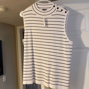 Talbots High Neck Tank Top NWT